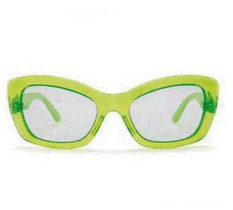 prada lime green sunglasses|More.